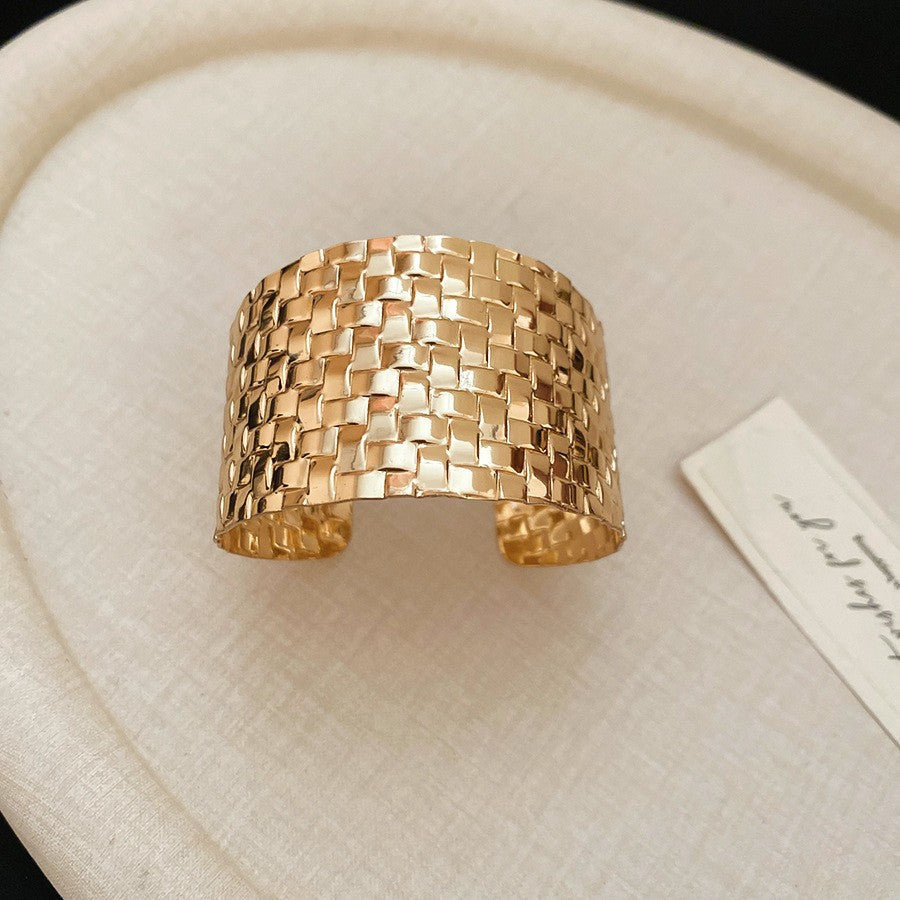 Wave Shape Cubic Zirconia Bracelet — bracelet, view 30