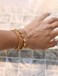 Classic Gold Plated Zirconia Bracelet — bracelet