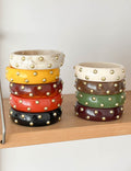 Wide Rivet Punk Bangle — bracelet