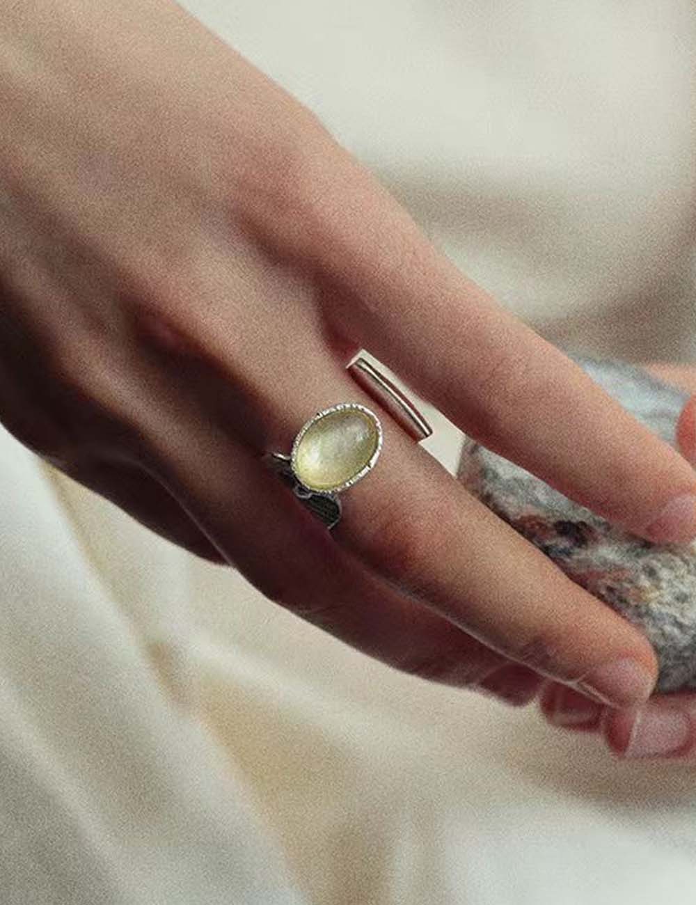 Wide Band Statement Ring — ring