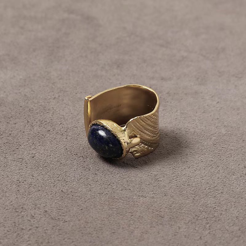 Wide Band Statement Ring — ring, view 4