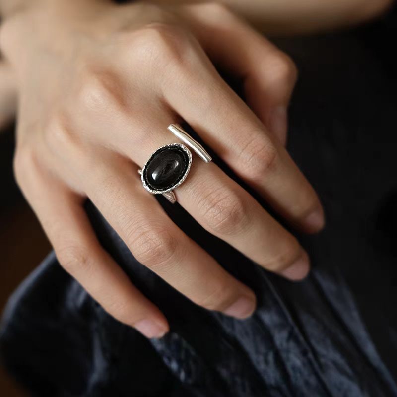 Wide Band Statement Ring — ring, view 6