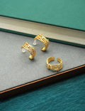Multi-Layer Zircon Open Ring — ring