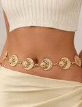 Sun and Moon Waist Chain — body chain