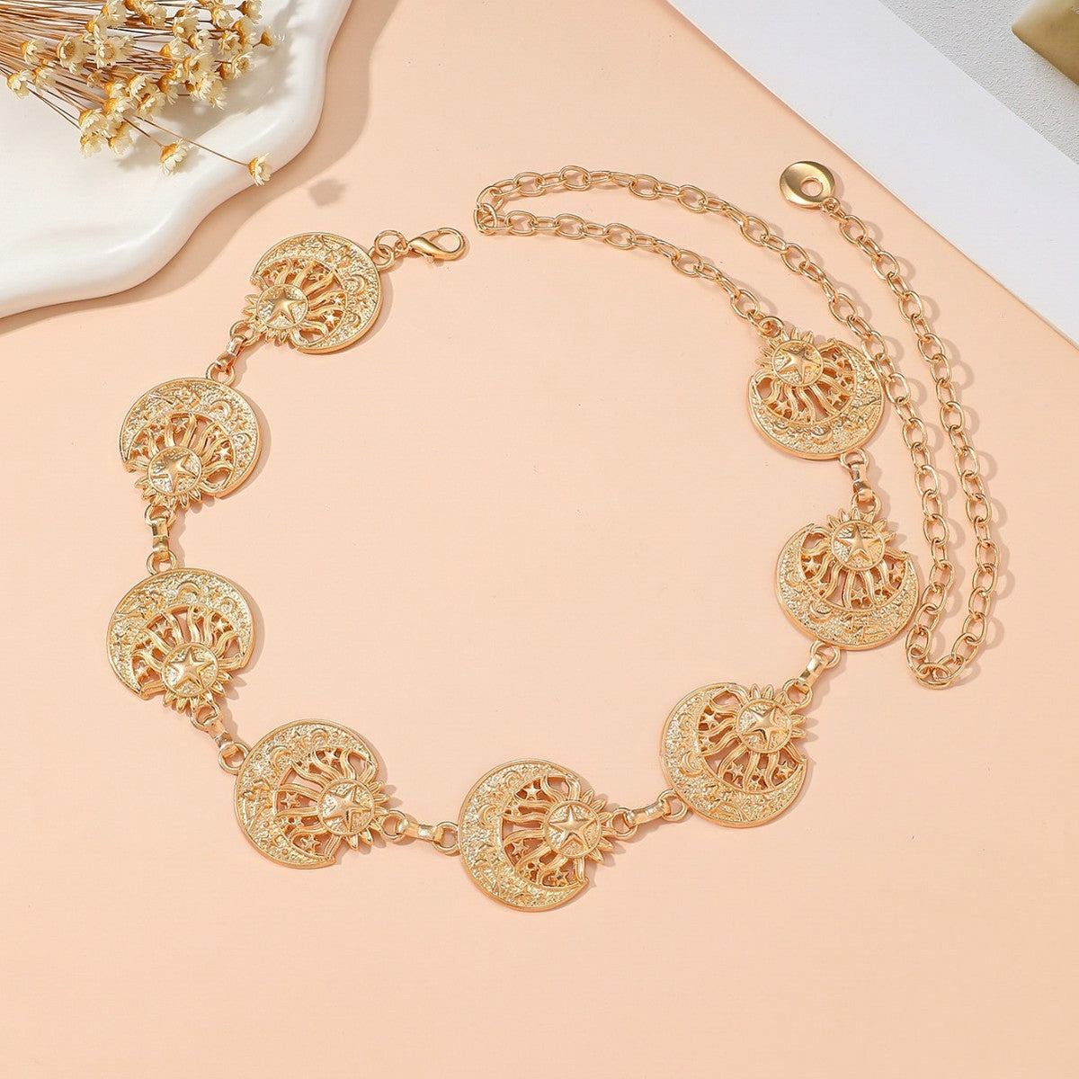 Sun and Moon Waist Chain — body chain, view 5