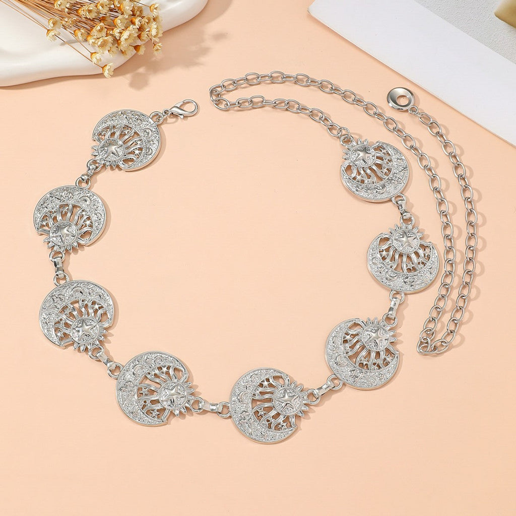 Sun and Moon Waist Chain — body chain, view 6