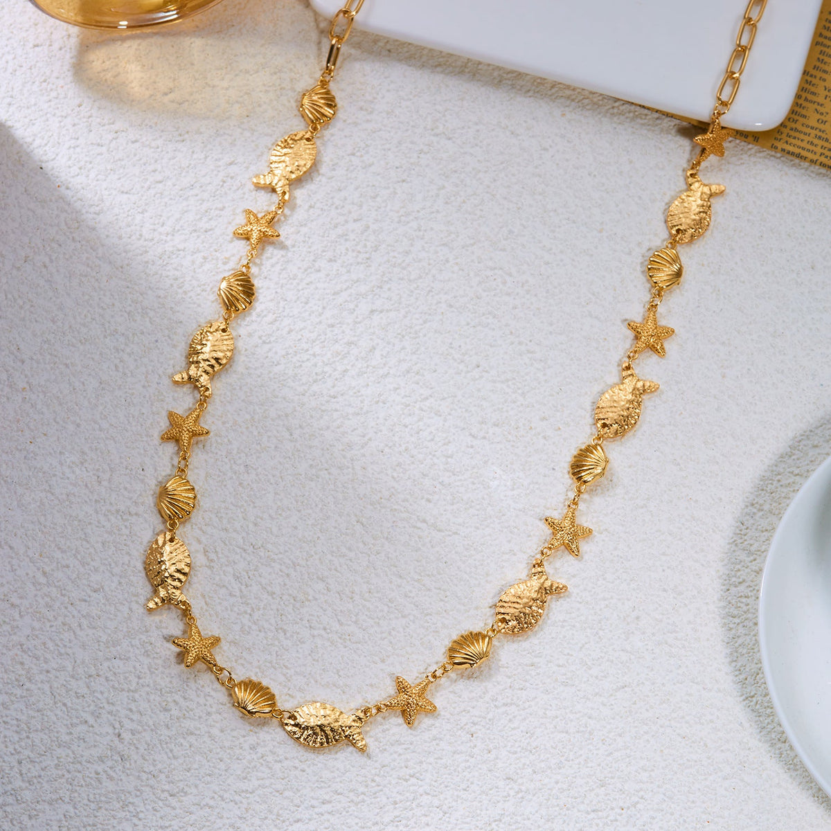 Shell and Turtle Waist Chain — body chain, view 6