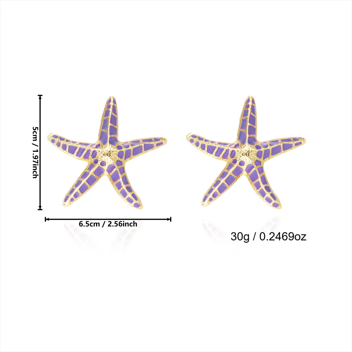 Chunky Starfish Shell Waist Chain — body chain, view 11