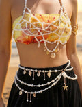 Layered Link Waist Chain — body chain