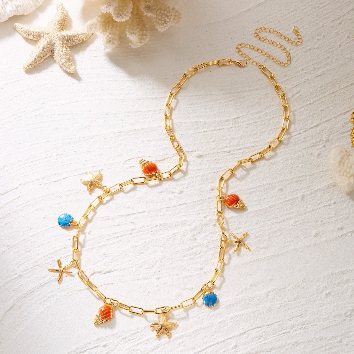 Ocean Animal Charm Waist Chain — body chain, view 8