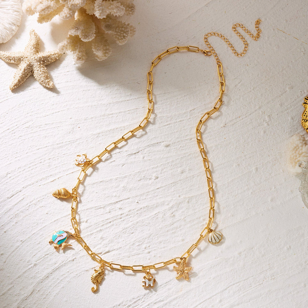 Ocean Animal Charm Waist Chain — body chain, view 9