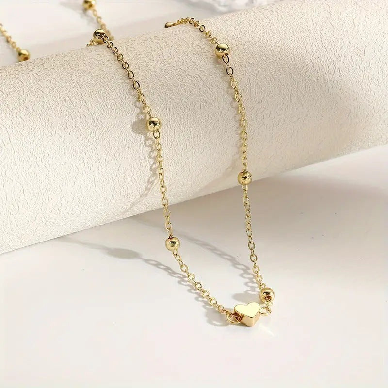 Round Bead Double-Layer Waist Chain — body chain, view 9