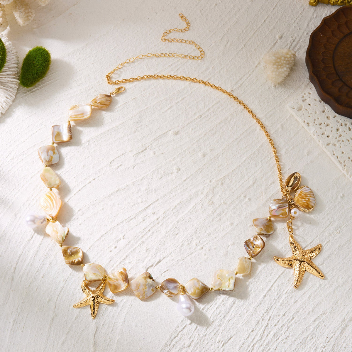 Starfish Shell Solid Waist Chain — body chain, view 6