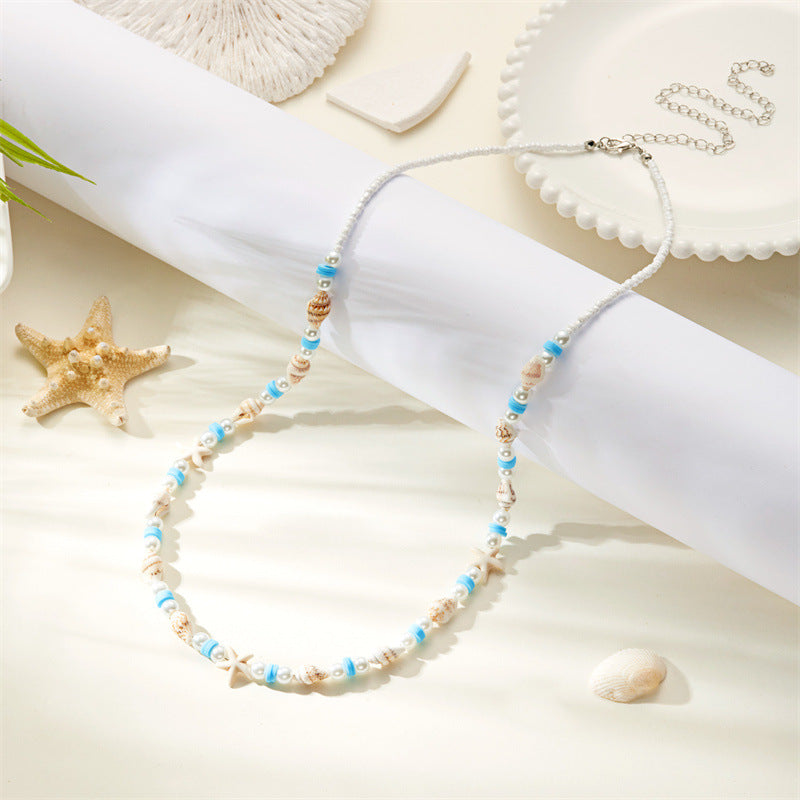 Colour-Block Glass Bead Waist Chain — body chain, view 6