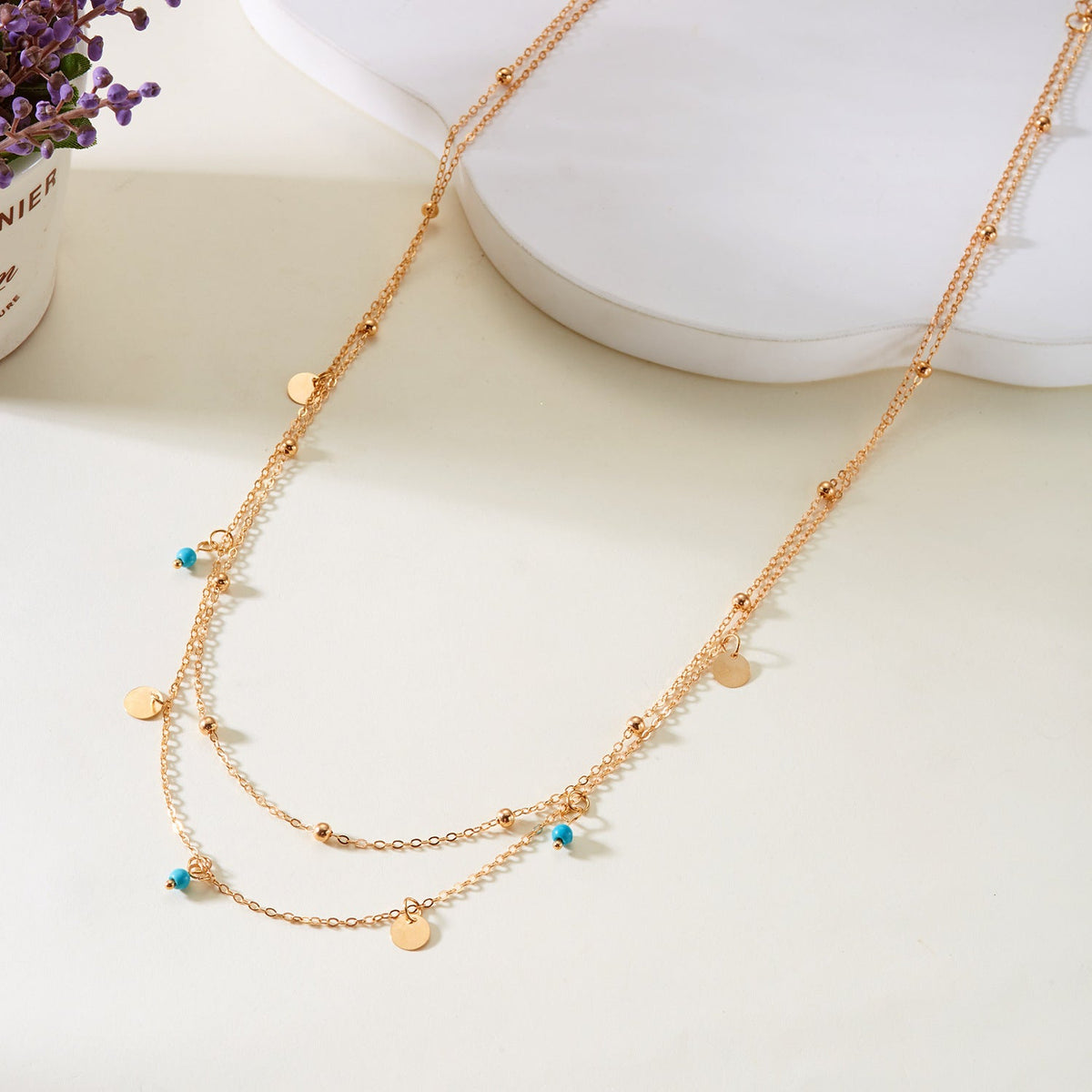 Bead Tassel Starfish Waist Chain — body chain, view 7