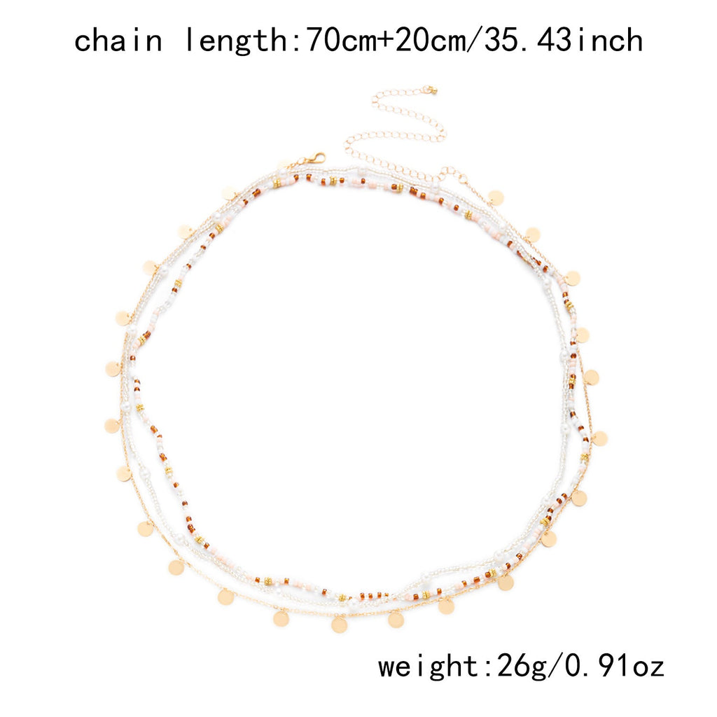 Bead Tassel Starfish Waist Chain — body chain, view 9