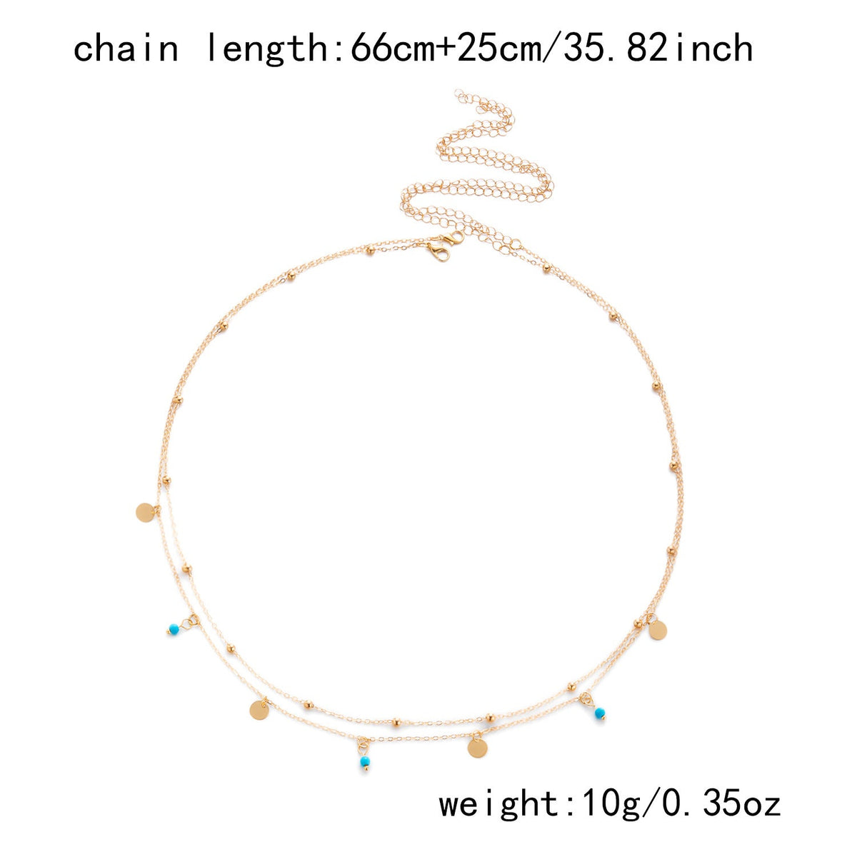 Bead Tassel Starfish Waist Chain — body chain, view 11