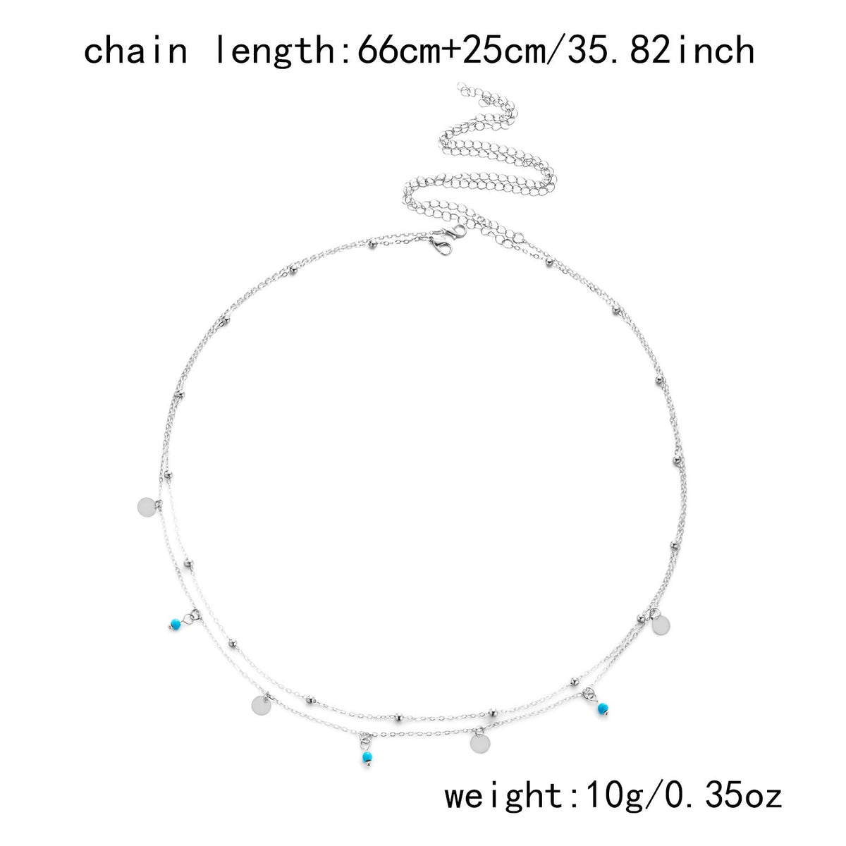 Bead Tassel Starfish Waist Chain — body chain, view 12