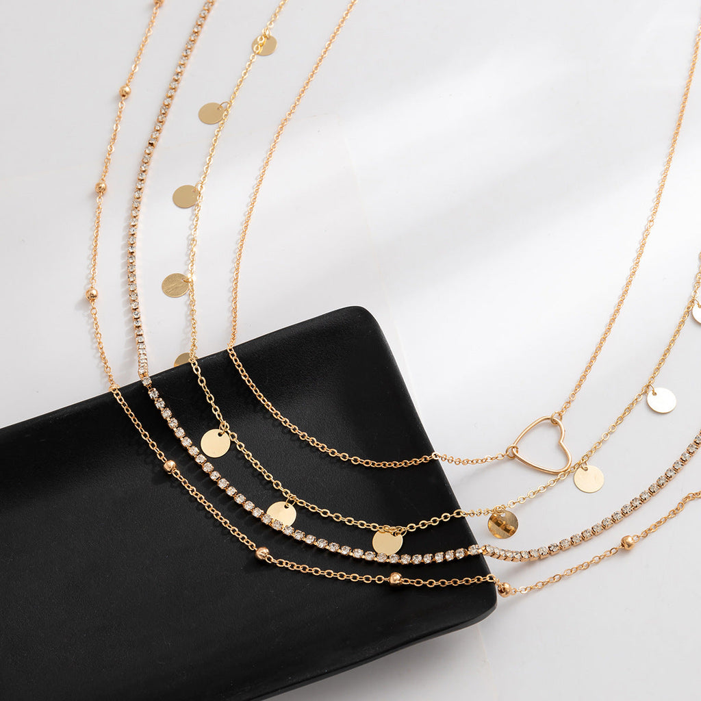 Zirconia Disc Tassel Waist Chain — body chain, view 5
