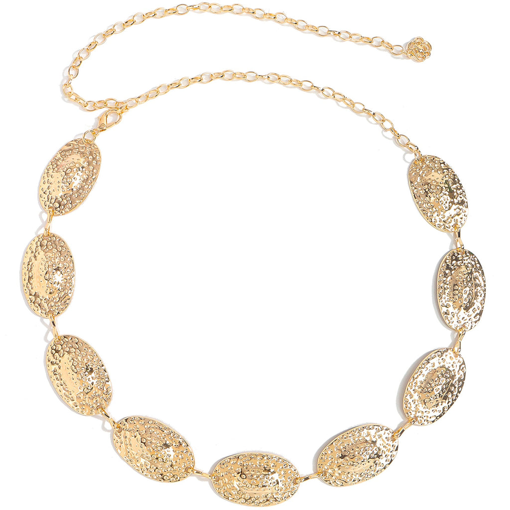 Oval Shell Charm Waist Chain — body chain, view 6