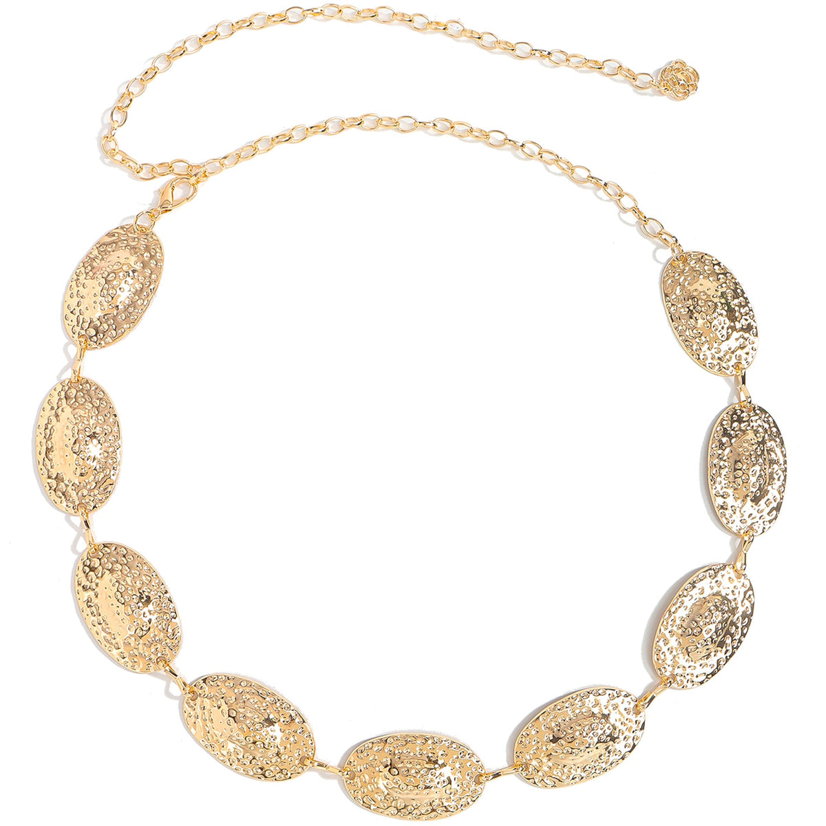 Oval Shell Charm Waist Chain — body chain, view 6