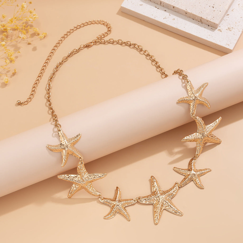 Flower Shell Charm Waist Chain — body chain, view 6