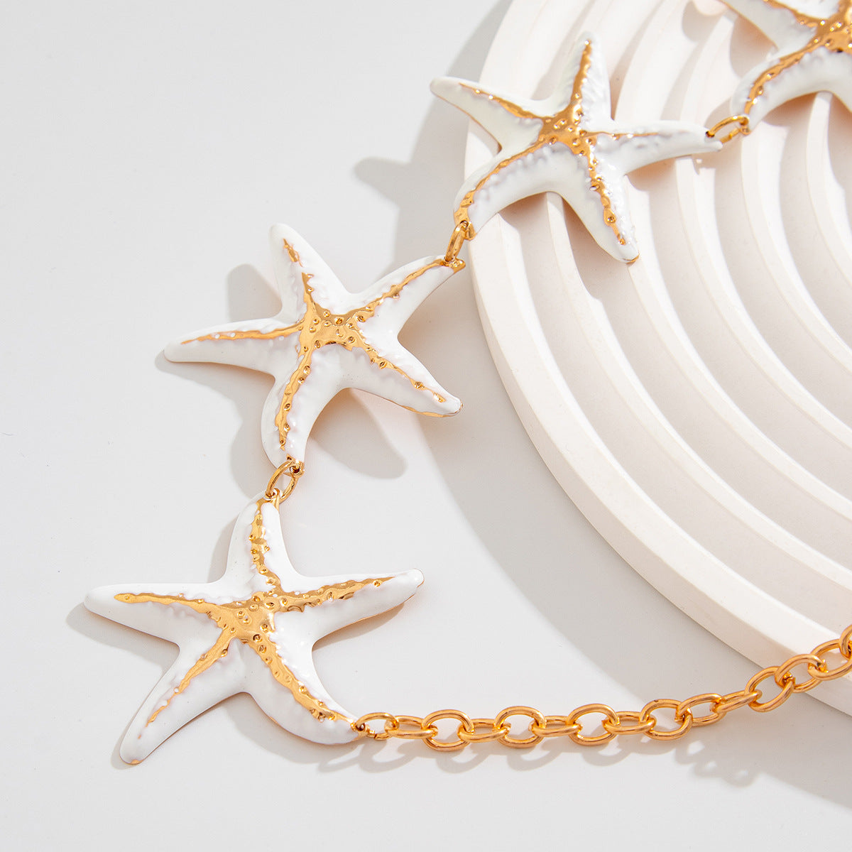 Flower Shell Charm Waist Chain — body chain, view 9
