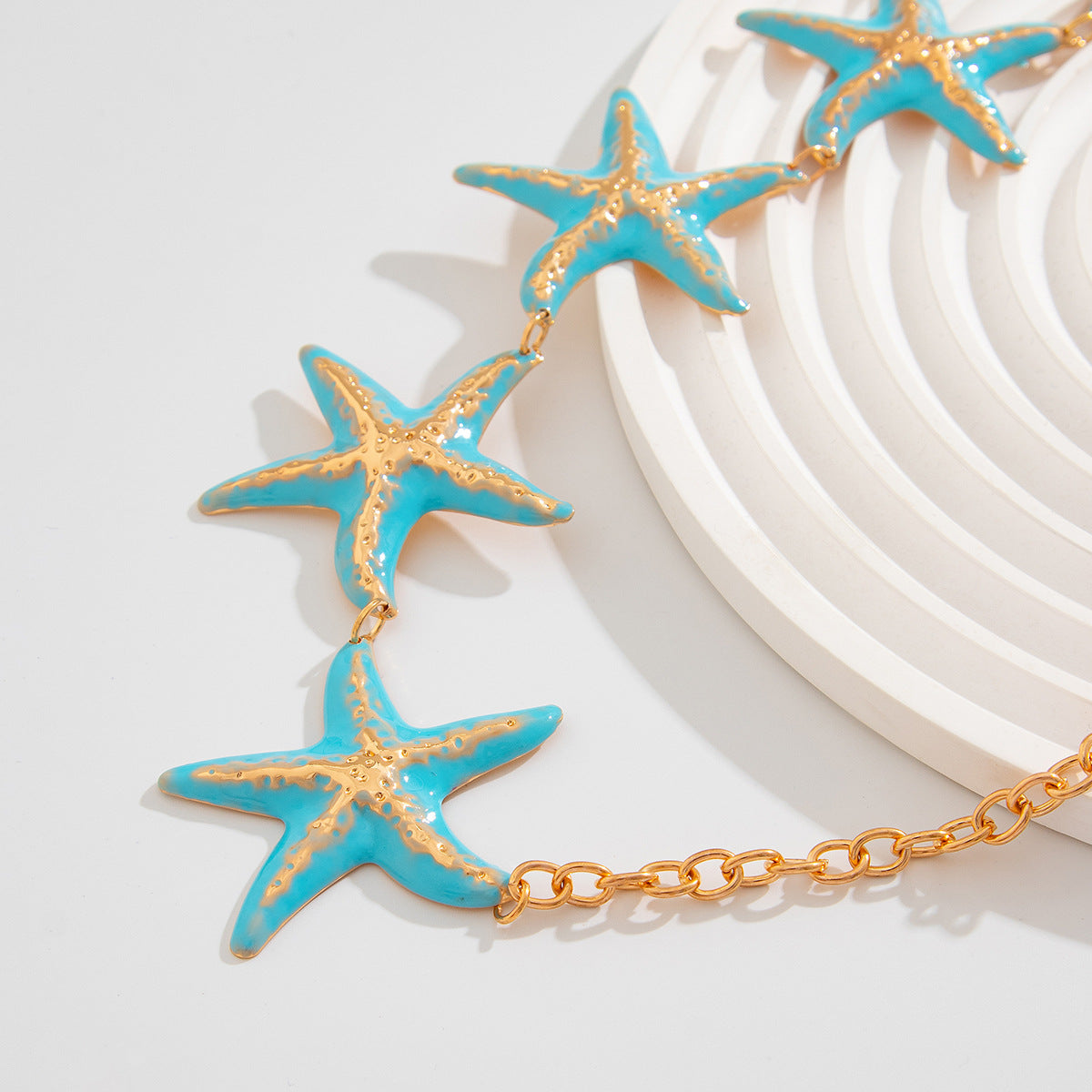 Flower Shell Charm Waist Chain — body chain, view 10