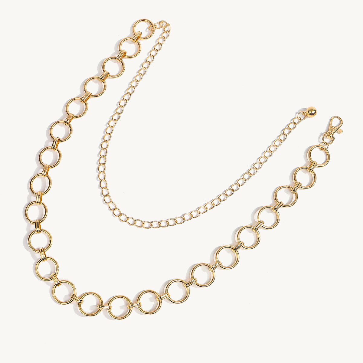 Round Circle Waist Chain — body chain, view 6