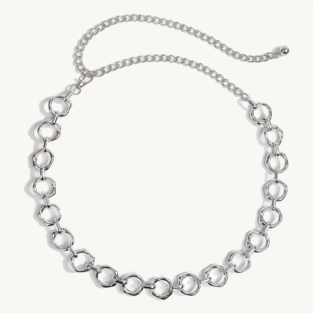 Round Circle Waist Chain — body chain, view 8