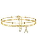 Initial Letter Anklet Set — anklet