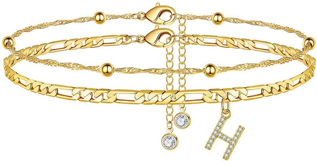Initial Letter Anklet Set — anklet, view 8
