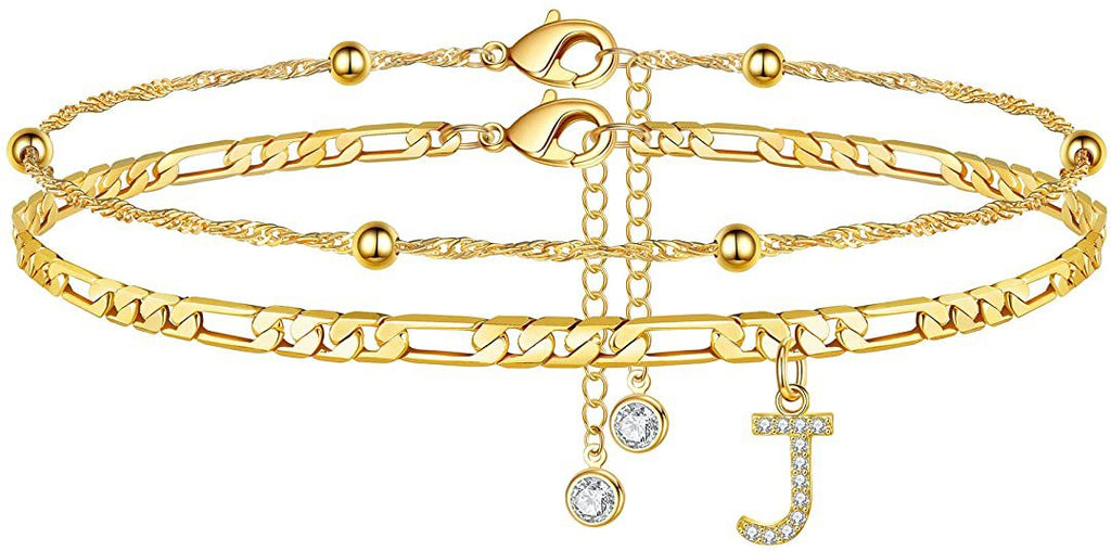 Initial Letter Anklet Set — anklet, view 10