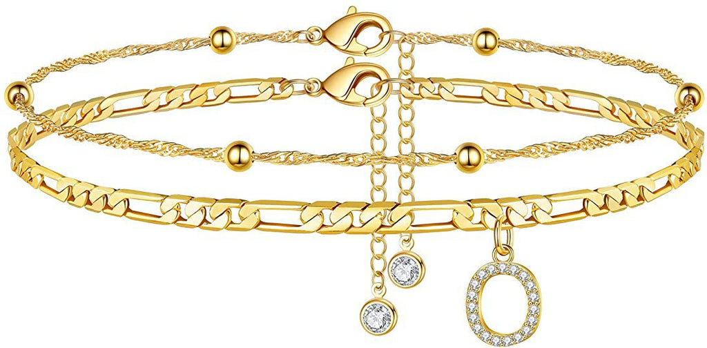 Initial Letter Anklet Set — anklet, view 16