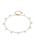 Star Heart Pendant Chain Bracelet — bracelet