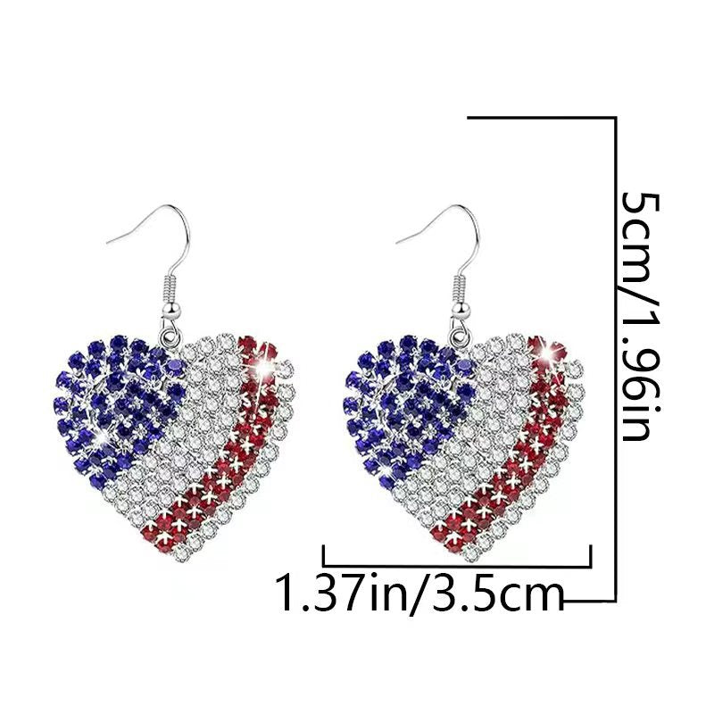 Star Pendant Hook Earrings — earrings, view 6