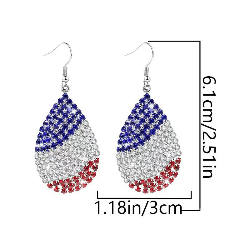 Star Pendant Hook Earrings — earrings, view 7