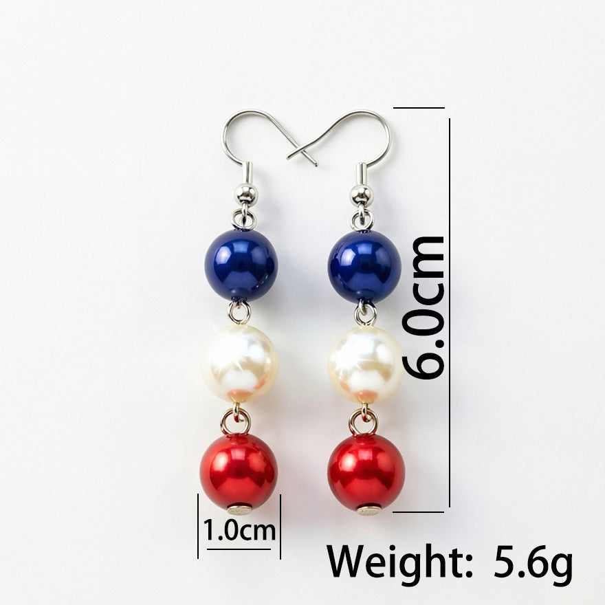 Butterfly Pendant Rhinestone Hook Earrings — earrings, view 6