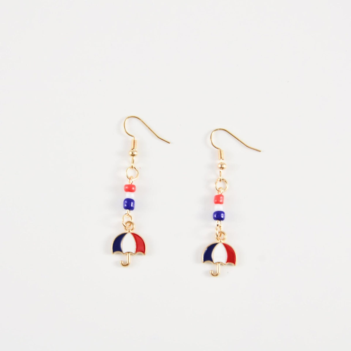 USA Flag Boot Pendant Earrings — earrings, view 9