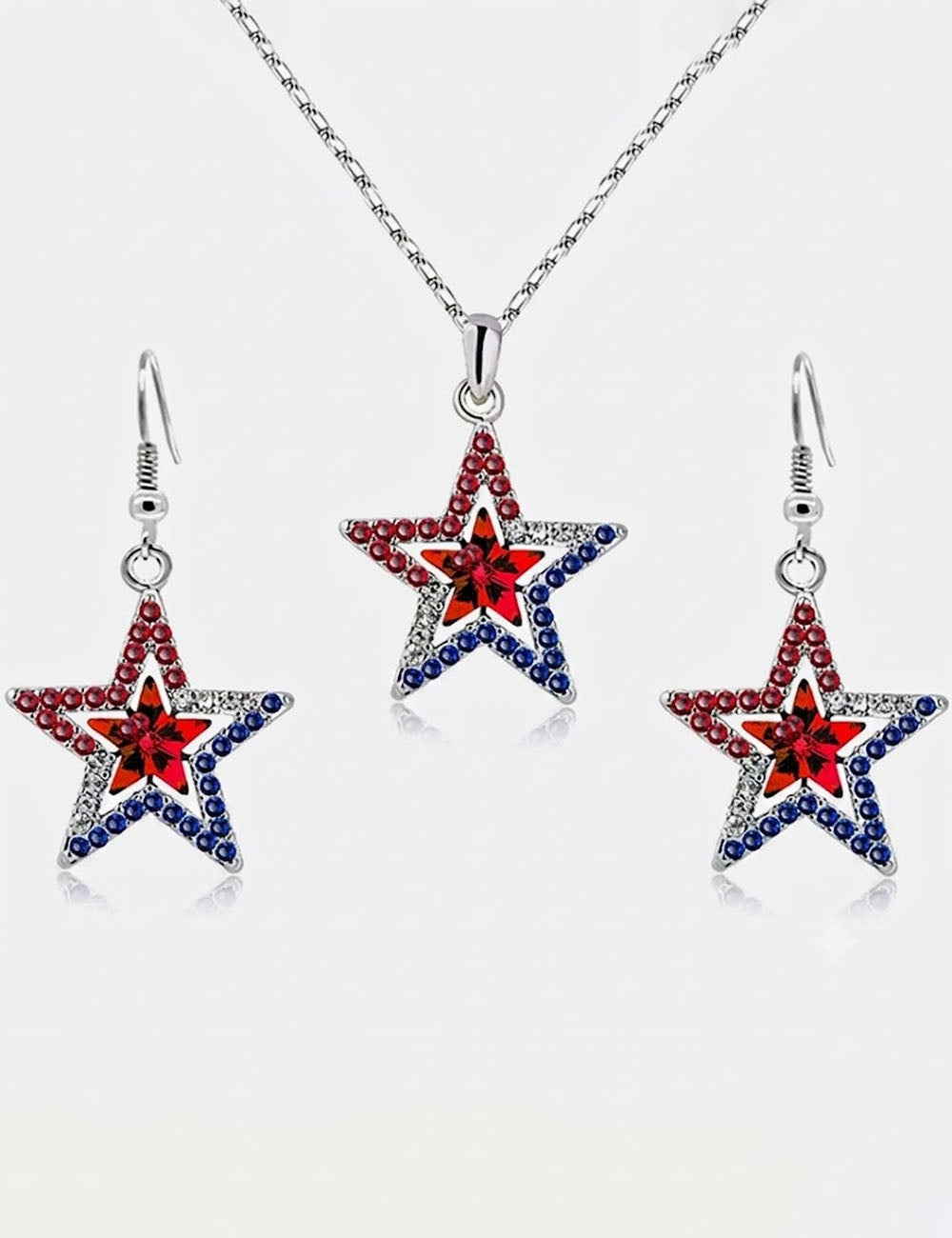 Hollow Zirconia Pendant Necklace — necklace