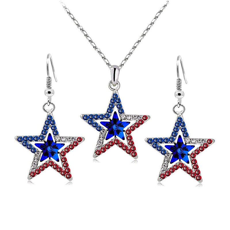 Hollow Zirconia Pendant Necklace — necklace, view 2