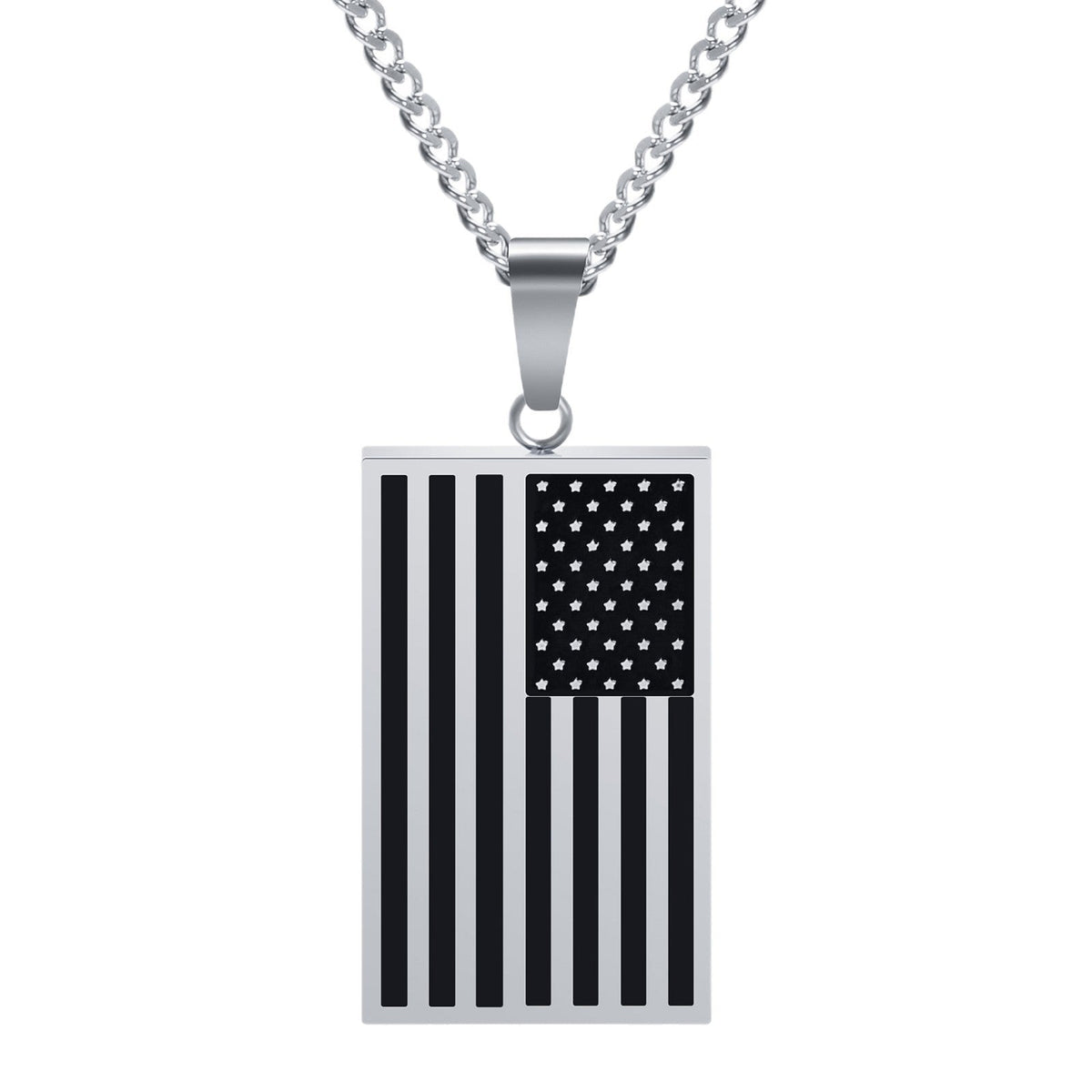 Flag Pattern Geometric Choker — necklace, view 5