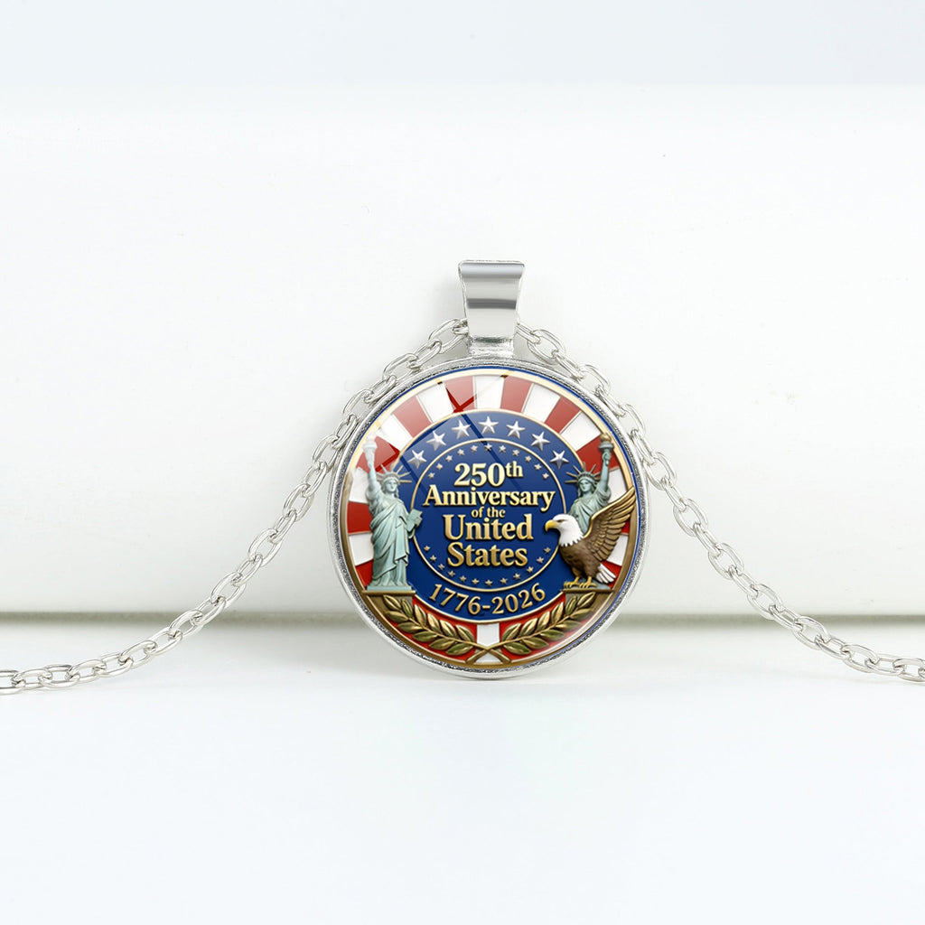 Round Flag Pattern Choker — copper necklace, view 29