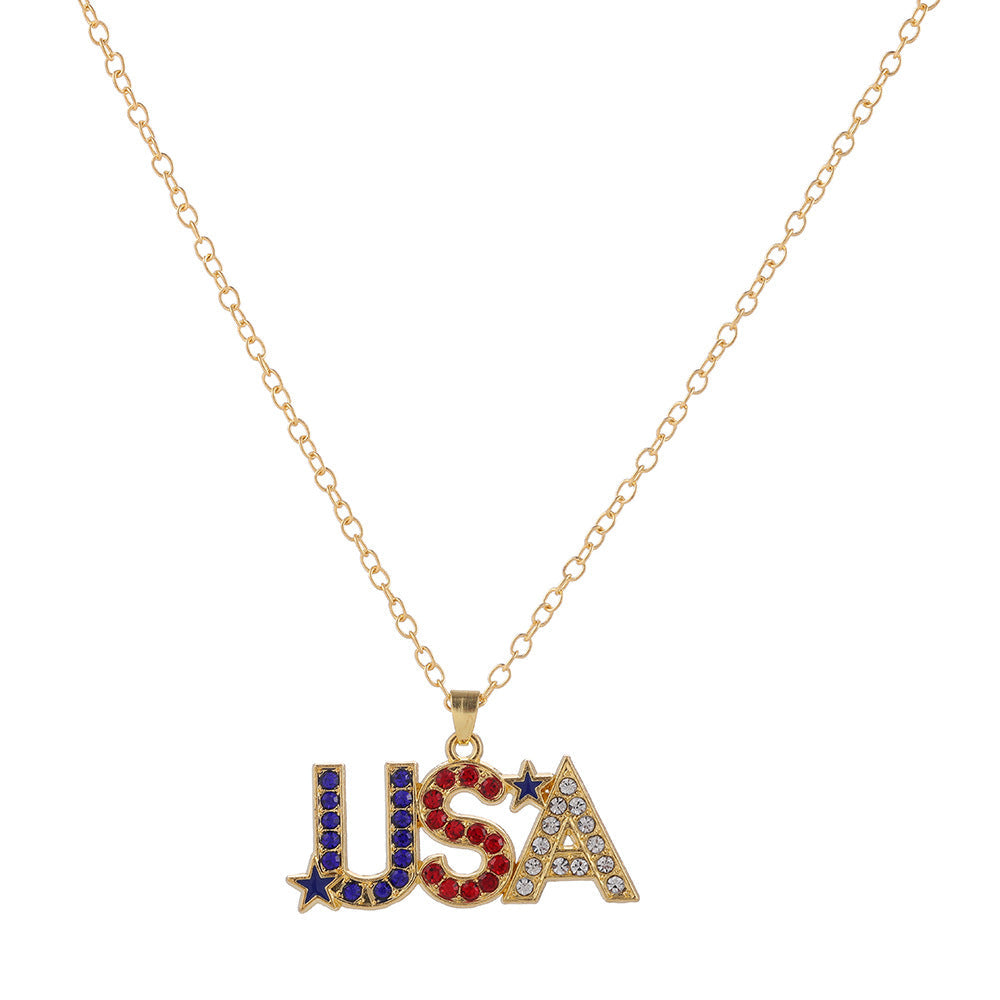 Map Pendant Choker Necklace — necklace, view 4