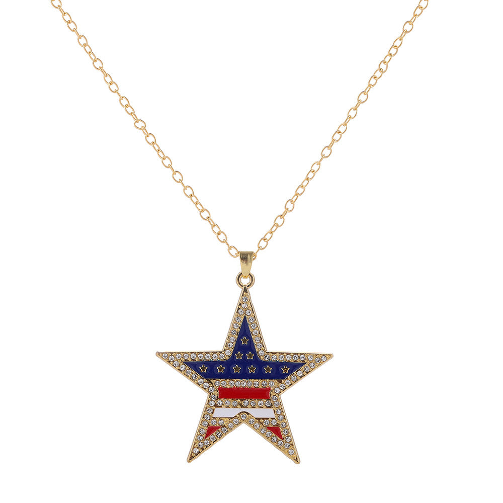 Map Pendant Choker Necklace — necklace, view 7