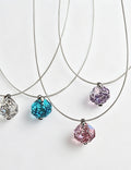 Teardrop Zirconia Choker Necklace — necklace