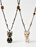 Bastet Cat Pendant Necklace — necklace