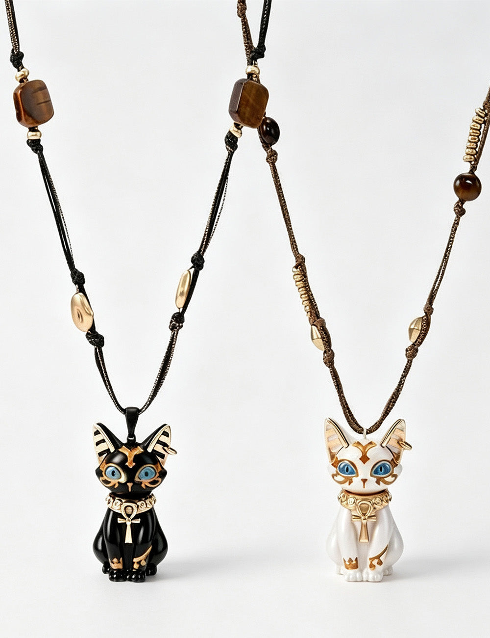 Bastet Cat Pendant Necklace — necklace