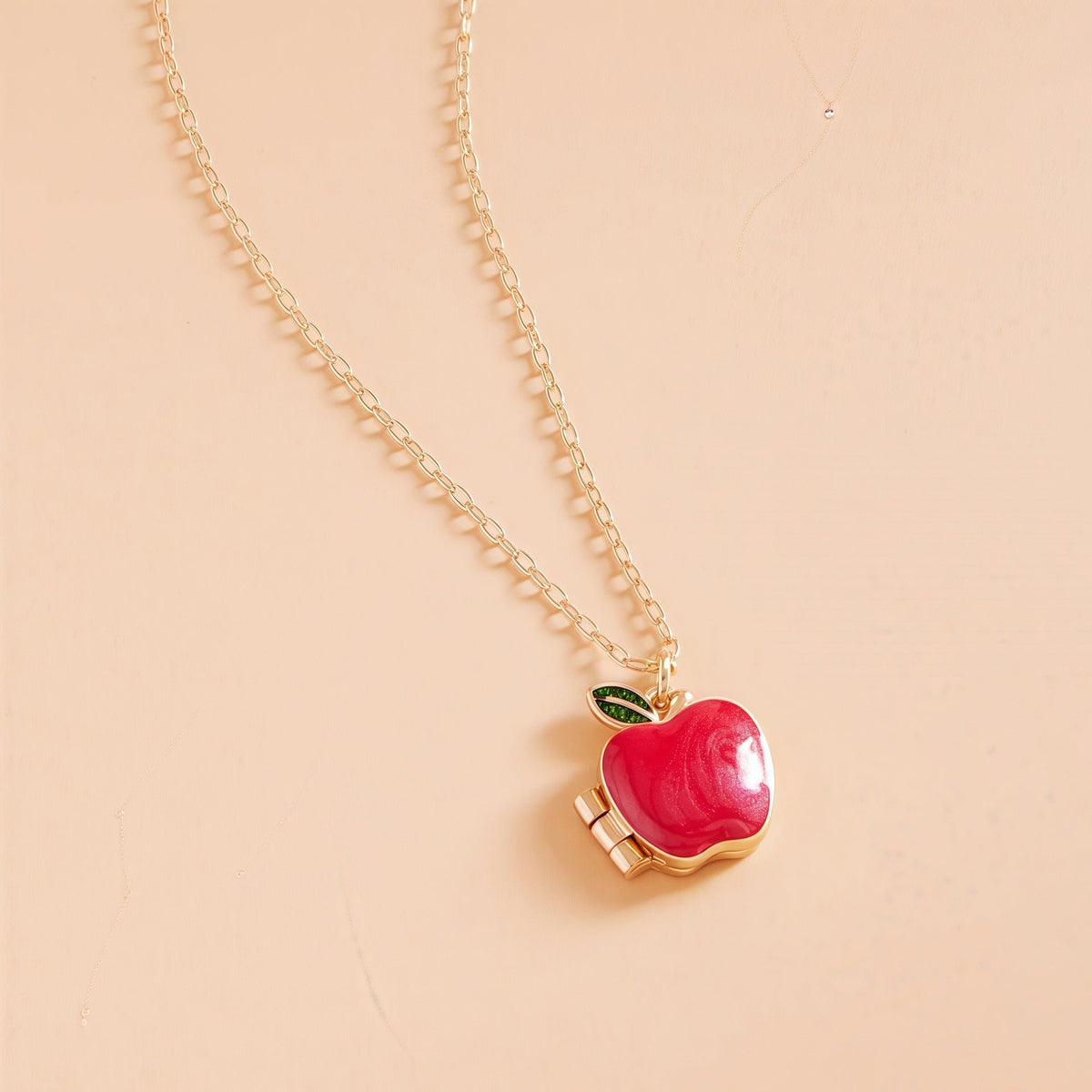 Fruit Shape Locket Pendant — necklace, view 4