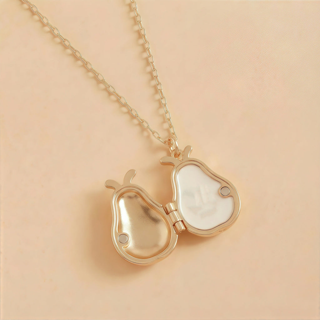 Fruit Shape Locket Pendant — necklace, view 8